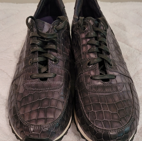 New Robert Graham Men’s leather Sneakers - Picture 1 of 6